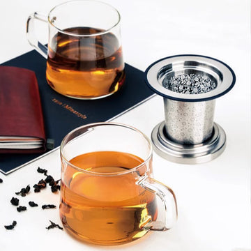 Delicate Strainer Tea Cup 420ml